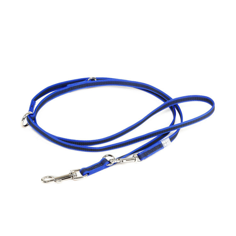 Color & Gray Adjustable Leash Blue-Gray Width 1.4 cm