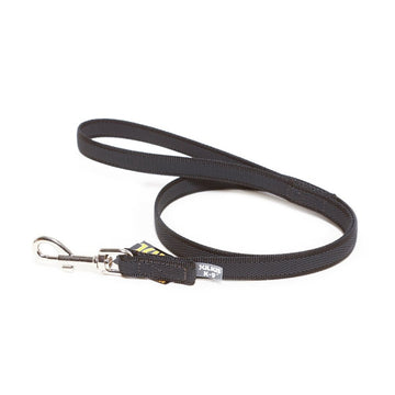 Color & Gray With Handle Leash Black-Gray Width 2 cm & Length 1 m