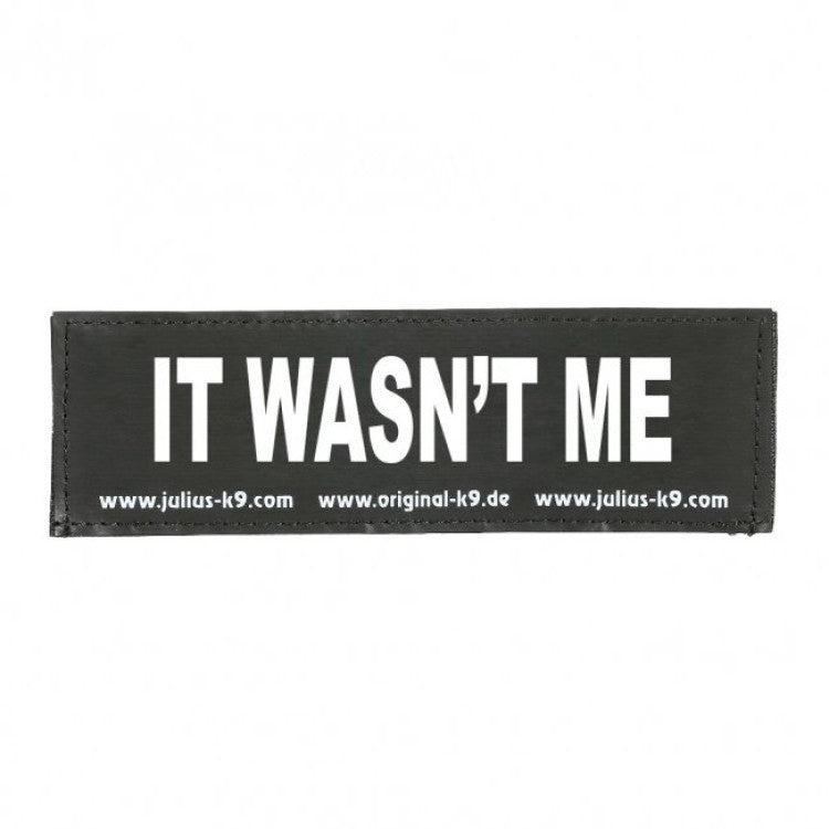 It Wasn'T Me Patch Large