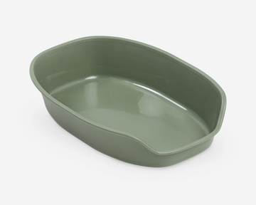 Gemini Cat Litter Tray Green 28 x 42 x 9 cm