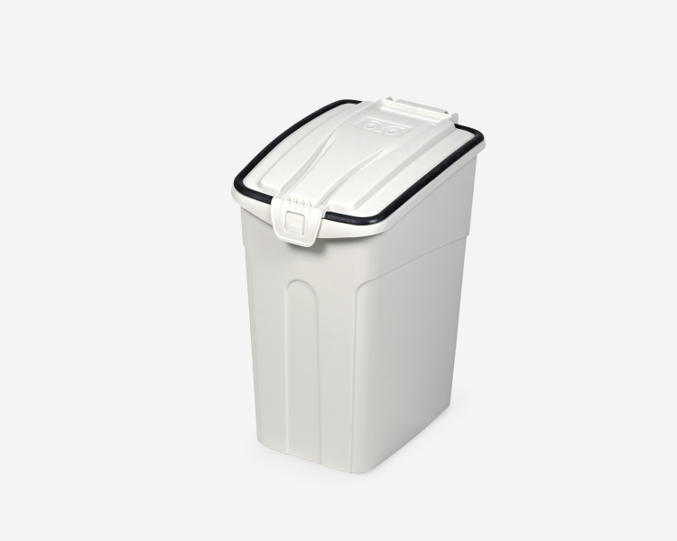 Oto Food Container Light Grey Small, 14 L