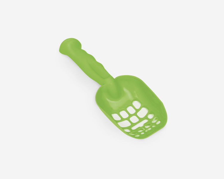 Rhea Cat Litter Scoop Mix Colors 12/pk