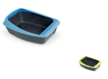 Virgo Cat Litter Tray Mix Colors, 6/pk, 52 x 39 x 20 cm