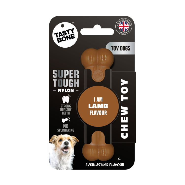 TastyBone Nylon Toy Dog, Lamb Flavor