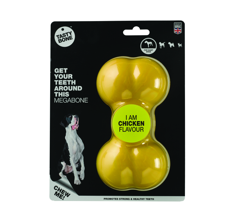 TastyBone Nylon Toy for Giant Dogs, Chicken Flavor