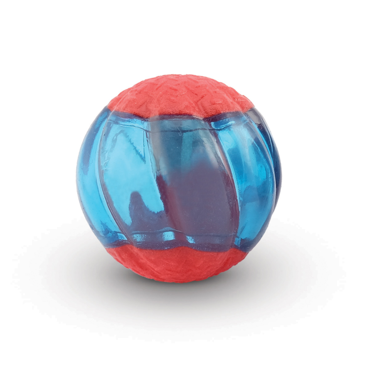 Zeus Duo Ballwith LED 2/pk, 6.3 cm