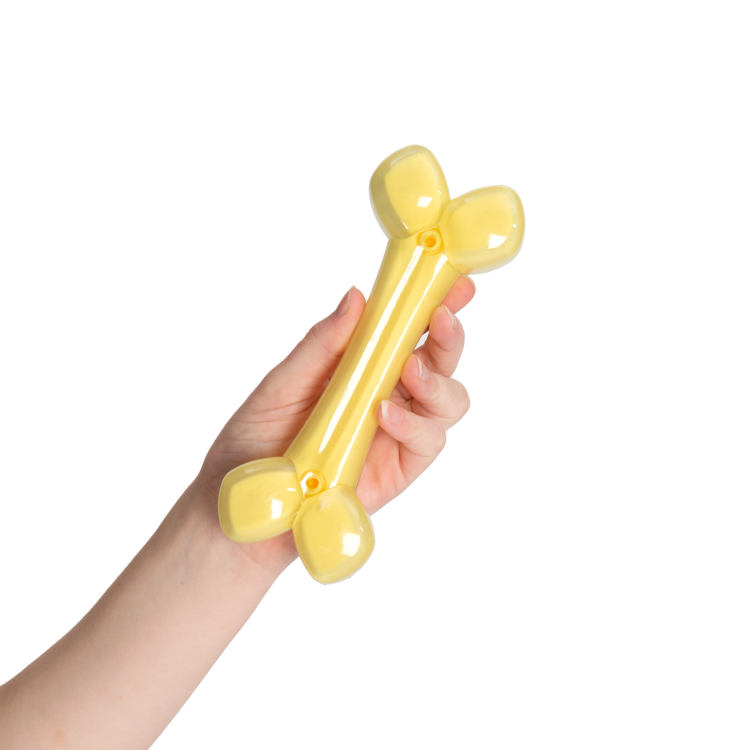 Zeus Duo Bone Coconut Scent, Yellow, 18 cm