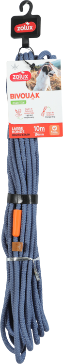 BVK Polyester Lead for Dog Blue, 10 m/ 6 mm