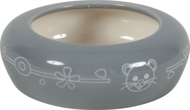 Ceramic Bowl Grey, 100 ml