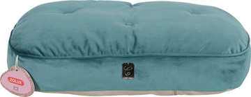 Chambord Chesterfield Cushion Peacock Green, 50 cm