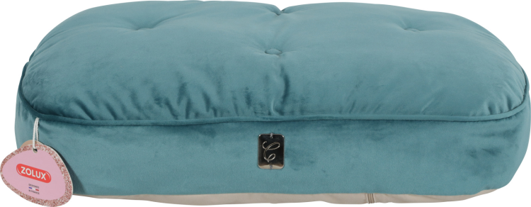 Chambord Chesterfield Cushion Peacock Green, 50 cm