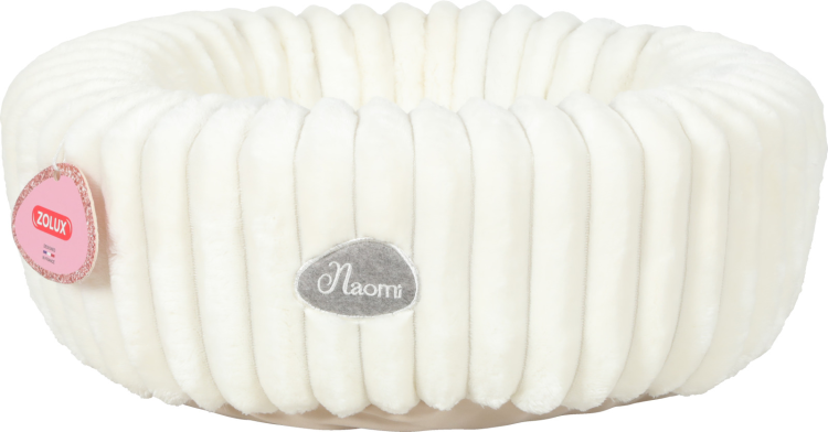 Naomi Quilted Basket Beige, 42 cm