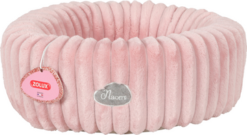 Naomi Quilted Basket Pink, 42 cm