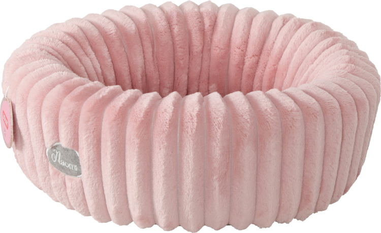 Naomi Quilted Basket Pink, 42 cm