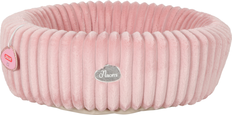 Naomi Quilted Basket Pink, Xlarge, 56 cm