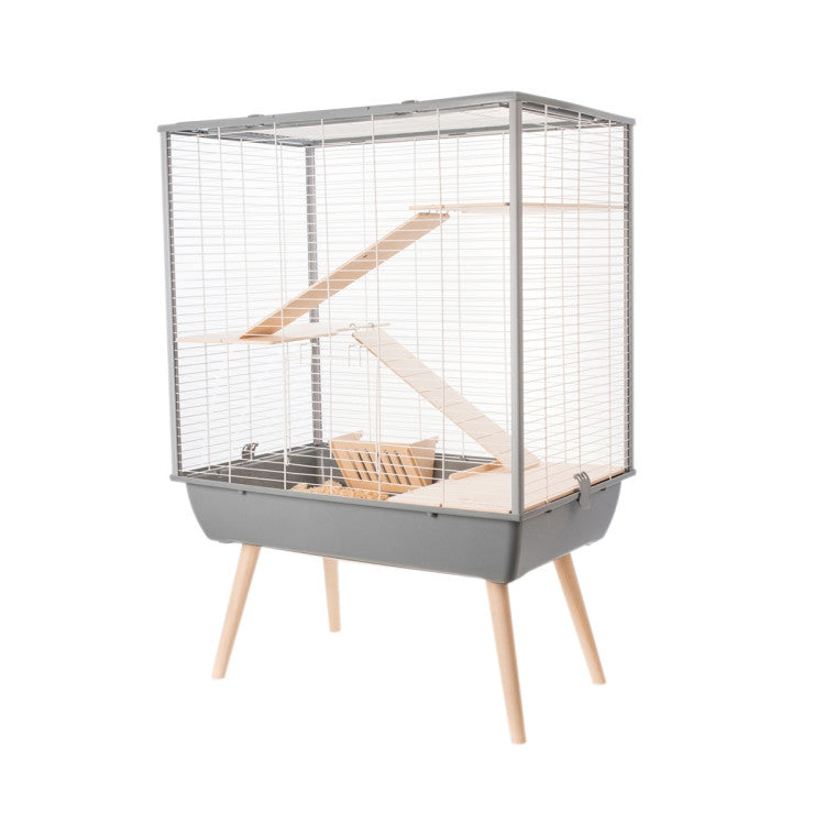 Neo Cosy Large Rodent Cage Grey