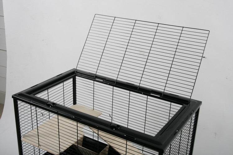 Neo Silta Small Rodent Cage Black