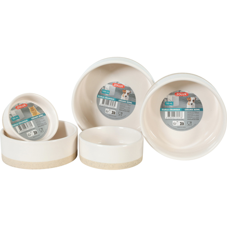 Olaria Ceramic Bowl Beige 750 ml