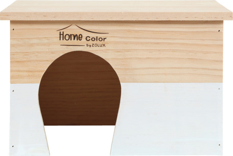 Rectangular Home Color Wooden House White, Large