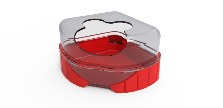 Rody 3 Toilet House Grenadine, Red