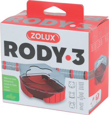 Rody 3 Toilet House Grenadine, Red