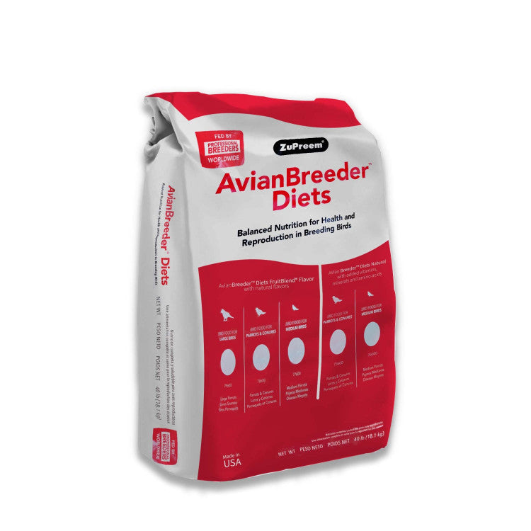 AvianBreeder FruitBlend Parrots & Conures 40 lbs (18.14 kg)