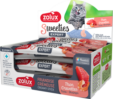 Sweeties Creamy Stick for Cats, Tuna Shrimp, 48 pcs/box