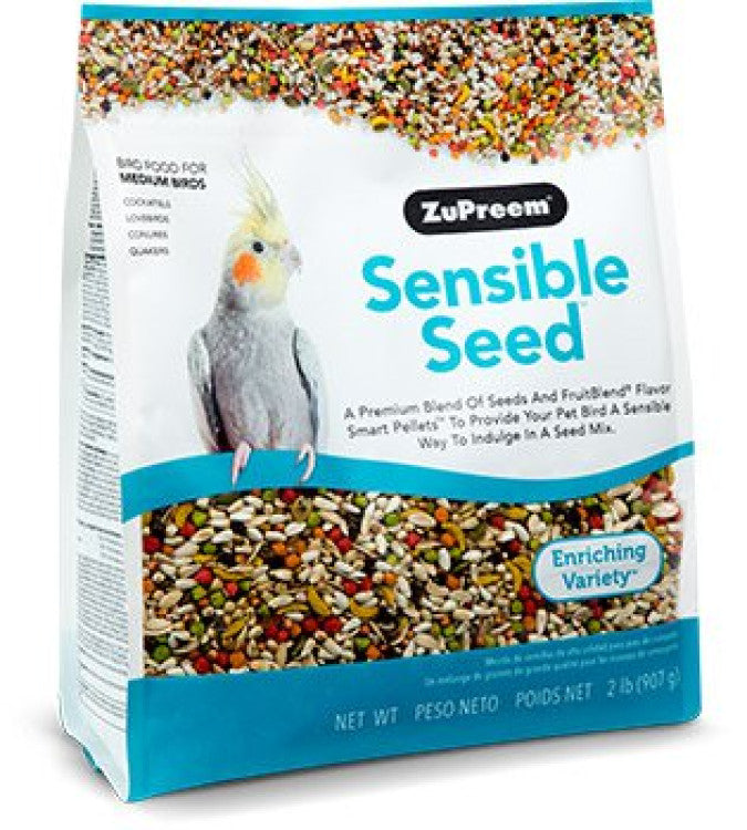 Sensible Seed Parrots & Conures 2 lbs (0.9 1kg)