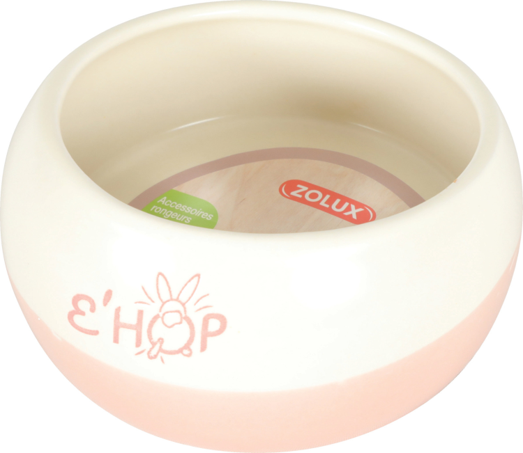 Ehop Ceramic Bowl Pink, 200 ml