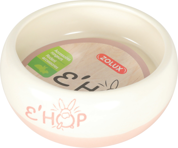 Ehop Ceramic Bowl Pink, 300 ml