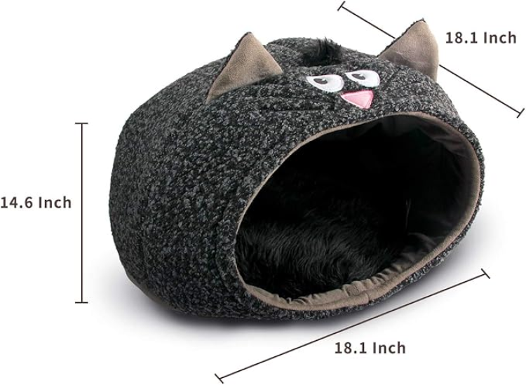 afp Nest Cat Bed Black