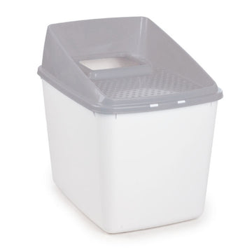 afp No Mess litter Box Grey