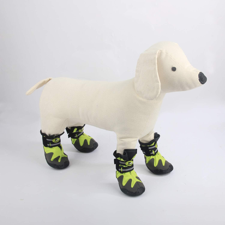 afp Outdoor Dog Shoes Green Small, 5 cm