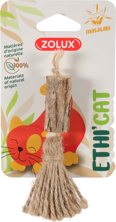 Ethicat Silver Vine Pompom Toy
