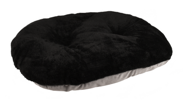 Bobby Billy Cushion Bicolour Black, Medium