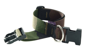 Bobby Camouflage Collar Khaki, Large