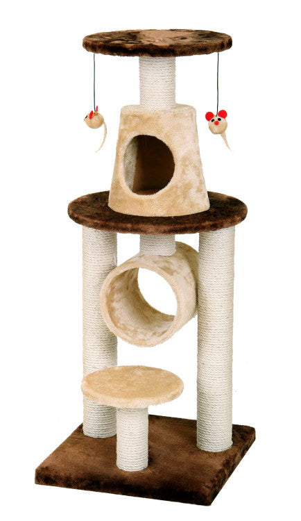 BONALTI Cat Play Tower Brown/Beige