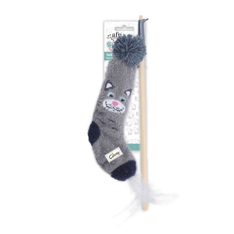afp Sock Cuddler Wand Cat