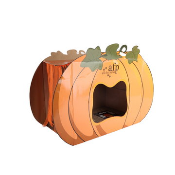 afp Pumpkin Cat Scratcher Cave