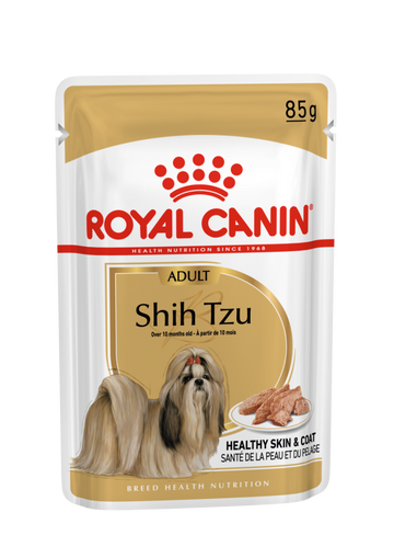 Royal Canin Breed Health Nutrition Shih Tzu (Wet Food - Pouches) 12 x 85 g