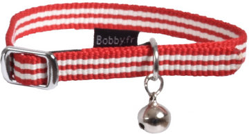 Bobby Cat Collar Stripe Red 1 x 30 cm
