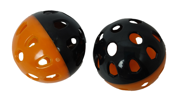 Bobby Cat Toy Fright Balls, 4Pcs