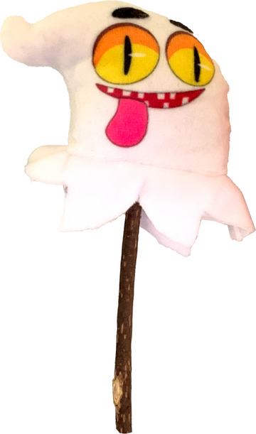 Bobby Cat Toy Fright Ghost W/ Silvervine 15 cm