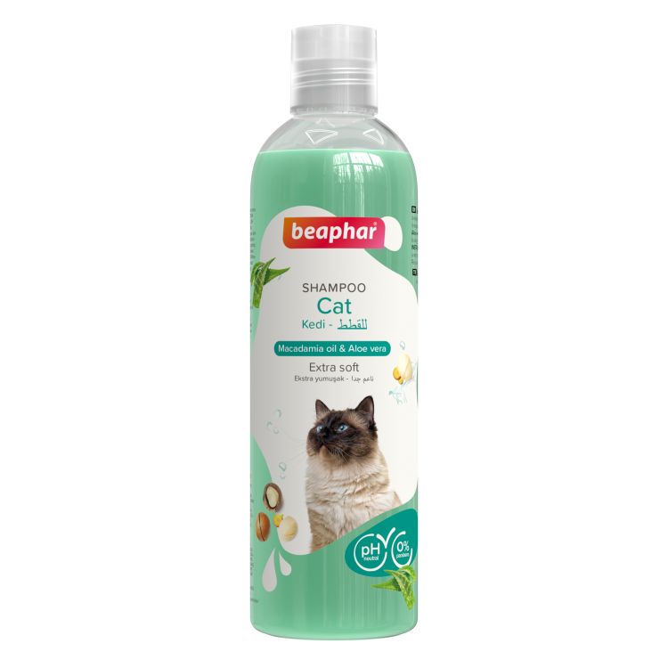 Shampoo Macadamia Oil and Aloe Vera for Cats 250 ml