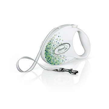 Glam Splash Leaf Tape Pearl White, Medium, 5 m