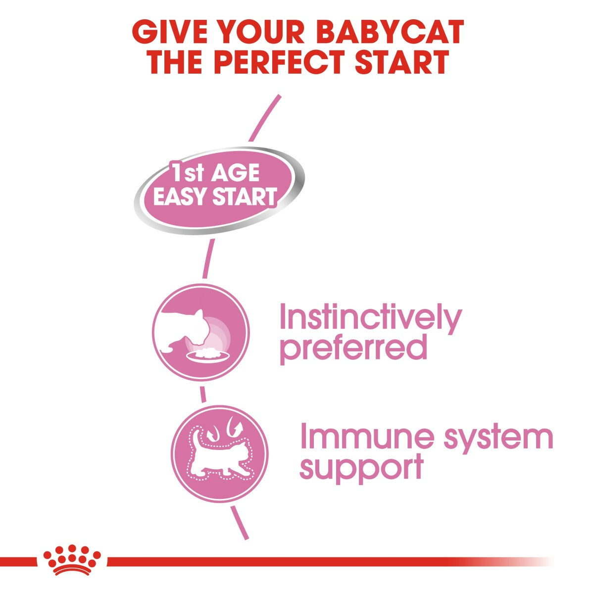 Royal Canin Feline Health Nutrition Mother & Babycat Mousse (Wet Food - Cans) 12 x 195 g