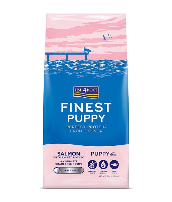 Fish4Dogs Finest Salmon Large Kibble Dry Puppy Food