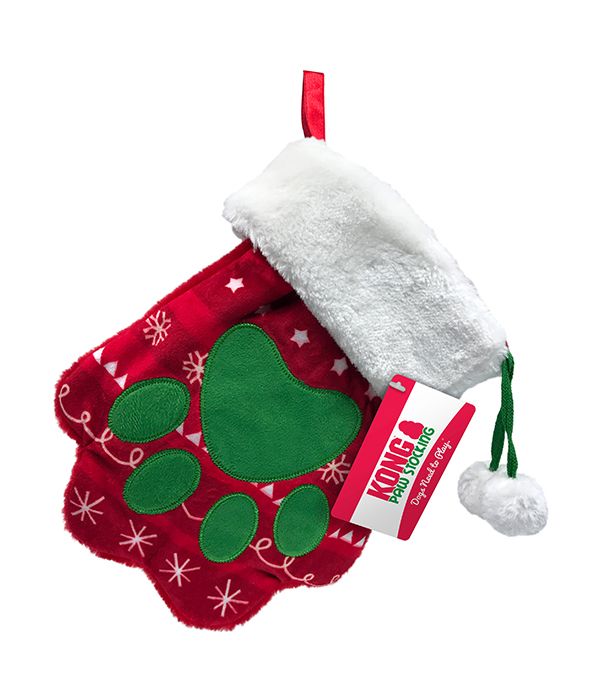 Kong Holiday Paw Stocking Dog Toy