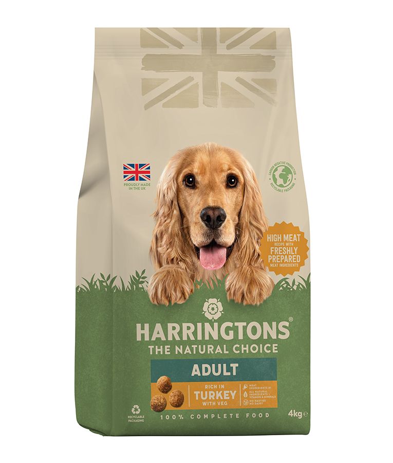 Harringtons Complete Turkey with Veg Adult Dry Dog Food