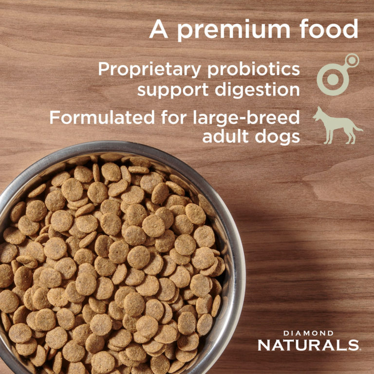 Diamond Naturals Large Breed Adult Dog Lamb Meal & Rice Formula 15kg